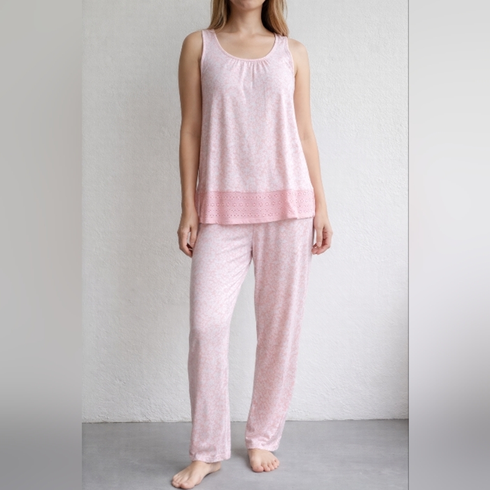 Cuddl Duds Light Pink Top
